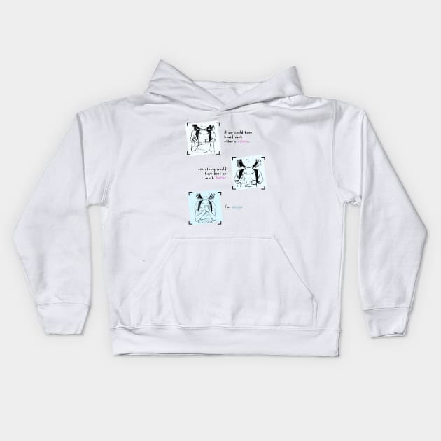 I'm sorry - A silent voice Kids Hoodie by SirTeealot